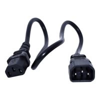 Zebra Stromkabel - power IEC 60320 C13 zu IEC 60320 C14