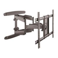 StarTech.com TV Wandhalterung - Vollbeweglich  - Heavy Duty Stahl - Unterstützt 32 bis 70 Zoll LED, LCD, Flachbildfernseher bis zu 45 Kg - Befestigungskit (Wandmontage, Schraubenschlüssel, 2 vertikale Haltebügel, 2 horizontale Haltebügel)