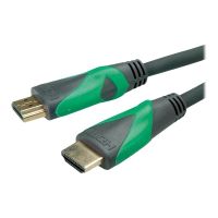 ROTRONIC-SECOMP Roline Green - Ultra High Speed - HDMI-Kabel mit Ethernet - HDMI männlich zu HDMI männlich - 2 m - Doppelisolierung - Schwarz - unterstützt 8K 60 Hz (7680 x 4320)