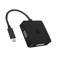ICY BOX IB-DK1104-C - Videoadapter - 24 pin USB-C männlich zu HD-15 (VGA)