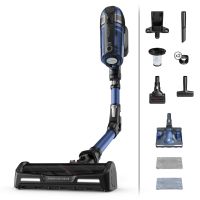 ROWENTA RH98C0, 2-in-1 stick vacuum, Beutellos, Blau, Grau, 0,9 l, Rechteckig, China