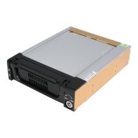 StarTech.com Wechselrahmen 5,25 Zoll - Mobiles Festplatten Hot Swap Speicher Rack für 3,5 (8,9cm)