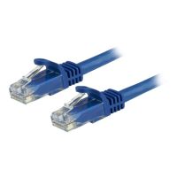 StarTech.com 7m CAT6 Ethernet Cable, 10 Gigabit Snagless RJ45 650MHz 100W PoE Patch Cord, CAT 6 10GbE UTP Network Cable w/Strain Relief, Blue, Wiring is UL Certified/TIA - Category 6 - 24AWG (N6PATC7MBL)
