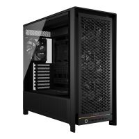Corsair FRAME 5000D RS, Midi Tower, PC, Schwarz, ATX, EATX, micro ATX, Mini-ITX, Kunststoff, Stahl, Gehärtetes Glas, Gaming