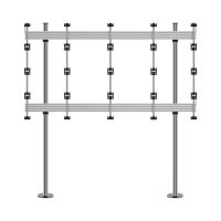 B-TECH BT93INFWP-B-4X4, Fixed, Schwarz, Silber, Flur, 2400 mm, 315,5 mm, 2503,8 mm
