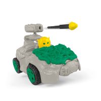 Schleich Dschungel-Crashmobil mit Mini Cretaure, Mehrfarbig
