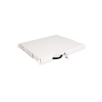 ROLINE Tastatur-Tablett - abschließbar, Tiefe 400 mm - RAL 7035, Hellgrau - 1U - 48.3 cm (19")