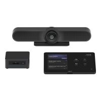 Logitech Small Room with Tap + MeetUp + Intel NUC for Microsoft Teams Rooms - Kit für Videokonferenzen (Logitech Tap, Logitech PC Mount)