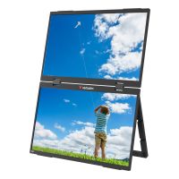 Verbatim Portable 15.6" FHD Dual Monitor Essentials, 39,6 cm (15.6"), LCD, 1920 x 1080 Pixel, Full HD, 16:9, 10 ms
