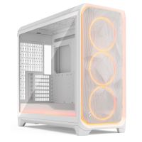 Fractal Design Meshify 3 XL, PC, Weiß, ATX, EATX, ITX, micro ATX, SSI CEB, SSI EEB, Stahl, Gehärtetes Glas, Gaming, Multi