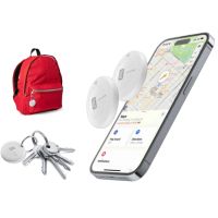 Cellularline Tracy - Designed for iOS, Finder, Weiß, Staubresistent, IP67, Apple, CR2032
