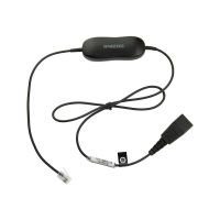 Jabra Smart Cord - Headset-Kabel - Schwarz