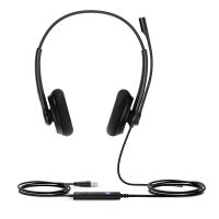 Yealink UH34 Lite Dual Teams Headset, Kabelgebunden, 20 - 20000 Hz, Büro/Callcenter, 110 g, Kopfhörer, Schwarz