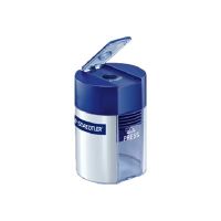 STAEDTLER Spitzdose - Blau/Silber - Metall