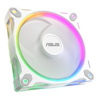 ASUS Prime MR120 Fan ARGB Reverse White, Ventilator, 12 cm, Weiß
