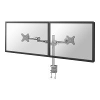 Neomounts FPMA-D935D - Befestigungskit - Voll beweglich - für 2 LCD-Displays - Silber - Bildschirmgröße: 25.4-68.6 cm (10"-27")