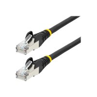 StarTech.com 7m CAT6a Ethernet Cable - Black - Low Smoke Zero Halogen (LSZH)