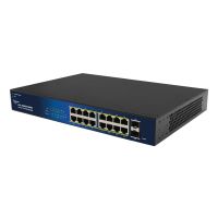 ALLNET ALL-SG8418PM, Managed, Gigabit Ethernet (10/100/1000), Vollduplex, Power over Ethernet (PoE), Rack-Einbau, 19U