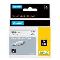 Dymo RhinoPRO Heat shrink tubing - Polyolefin - weiß - Rolle (0,6 cm x 1,5 m)