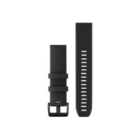 Garmin QuickFit - Uhrarmband für Smartwatch - Schwarz, black hardware