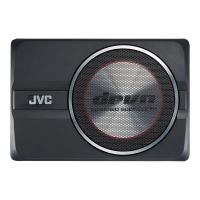 JVC CW-DRA8 - DRVN - Subwoofer - für KFZ - 150 Watt - 200 mm (8")