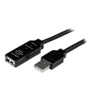 StarTech.com 35m aktives USB 2.0 Verlängerungskabel - Stecker/Buchse - USB 2.0 HighSpeed Kabel Verlängerung - USB-Verlängerungskabel - USB (M)