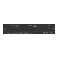 Kramer Electronics Kramer DigiTOOLS VS-211H2 2x1 Automatic 4K UHD HDMI Standby Switcher
