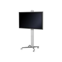 SMS Flatscreen X FH M1455 - Aufstellung - für Flachbildschirm - weiß, Aluminium - Bildschirmgröße: 101.6-152.4 cm (40"-60")