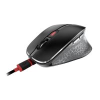 Cherry MW 8C ERGO - Maus - ergonomisch - optisch - 6 Tasten - kabellos - 2.4 GHz, Bluetooth 4.0 - kabelloser Empfänger (USB)