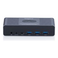 DIGITUS USB-C 3.0 Dual HDMI KVM Switch, 2-Port, 4K60Hz, Core Line
