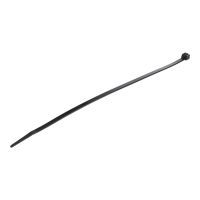StarTech.com Kabelbinder 250x4 mm - Selbstsichernde Nylon-Kabelbinder mit Gebogener Spitze, Bündeldurchmesser bis zum 68 mm, 22 kg Zugfestigkeit, 94V-2/UL, 1000 Stück - Schwarz (CBMZT10B)