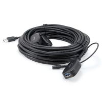 Equip 133348, 15 m, USB A, USB A, USB 3.2 Gen 1 (3.1 Gen 1), 5 Gbit/s, Schwarz