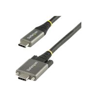 StarTech.com 50cm USB-C Kabel mit Schraubensicherung 10Gbit/s - USB 3.1/3.2 Gen 2 Typ-C Kabel - 100W (5A)