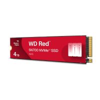 WD Red SN700 WDS400T1R0C-68BDK0 - SSD - 4 TB - intern - M.2 2280 - PCIe 3.0 x4 (NVMe)