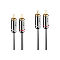 Lindy Cromo Line - Audiokabel - RCA männlich zu RCA männlich