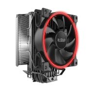 Pccooler GI-X6 CPU-Kühler in Rot, Kühlset, 12 cm, 1000 RPM, 1800 RPM, 26,5 dB, 65 cfm