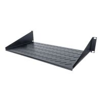 Intellinet 19" Cantilever Shelf, 2U, 2-Point Front Mount, 250mm Depth, Max 25kg, Black, Three Year Warranty - Rack - Regal - Schwarz, RAL 9005 - 2U - 48.3 cm (19")