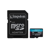 Kingston Canvas Go! Plus - Flash-Speicherkarte (microSDXC-an-SD-Adapter inbegriffen)