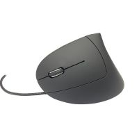 MEDIARANGE MROS231, Linkshändig, Vertikale Ausführung, Optisch, USB Typ-A, 2400 DPI, Schwarz