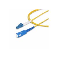 StarTech.com 10m (32.8ft) LC to SC (UPC) OS2 Single Mode Simplex Fiber Optic Cable, 9/125µm, Laser Optimized, 40G/100G, Bend Insensitive, Low Insertion Loss - LSZH Fiber Patch Cord (SPSMLCSC-OS2-10M)