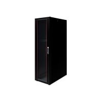 ROLINE Basic - Schrank Netzwerkschrank - glass door, 600x1000 WxD - RAL 9005, Jet Black - 42HE - 48.3 cm (19")