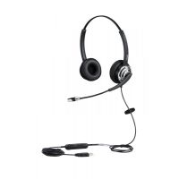 ALLNET 8805-8.2MS, Kabelgebunden, Büro/Callcenter, Kopfhörer, Schwarz