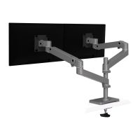 Ergotron LX Pro - Befestigungskit (Doppelarm) - für 2 LCD-Displays - Lochplatte-Montage - Aluminium - Dunkelgrau - Bildschirmgröße: bis zu 61 cm (bis zu 24 Zoll)