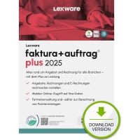 Lexware faktura+auftrag plus 2025 - Abonnement-Lizenz (1 Jahr)