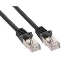 InLine Patchkabel - SF/UTP - Cat.5e - schwarz - 10m