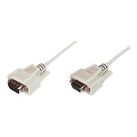 DIGITUS Datentransfer Verlängerungskabel, D-Sub9/St - D-Sub9/Bu