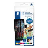 STAEDTLER 149C C12, Schwarz, Blau, Bordeaux, Braun, Grün, Orange, Pfirsich, Rot, Gelb, 12 Stück(e)