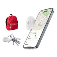 Cellularline Tracy - Designed for iOS, Finder, Weiß, Staubresistent, IP67, Apple, CR2032