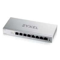 ZyXEL GS1200-8HPV3, Managed, L2, Gigabit Ethernet (10/100/1000), Vollduplex, Power over Ethernet (PoE), Desktop
