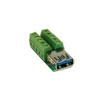 Exsys EX-49060, USB 3.0, 10p, Grün, Silber
